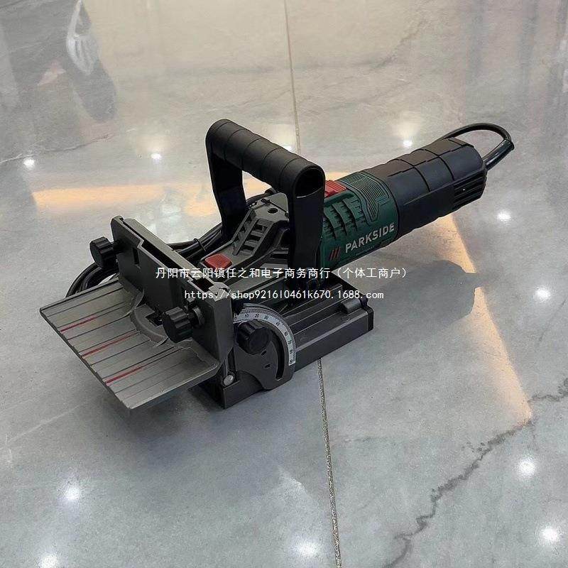 进口多米诺开榫机开榫卯机电动木工开槽机木板装修无缝拼接拼板机