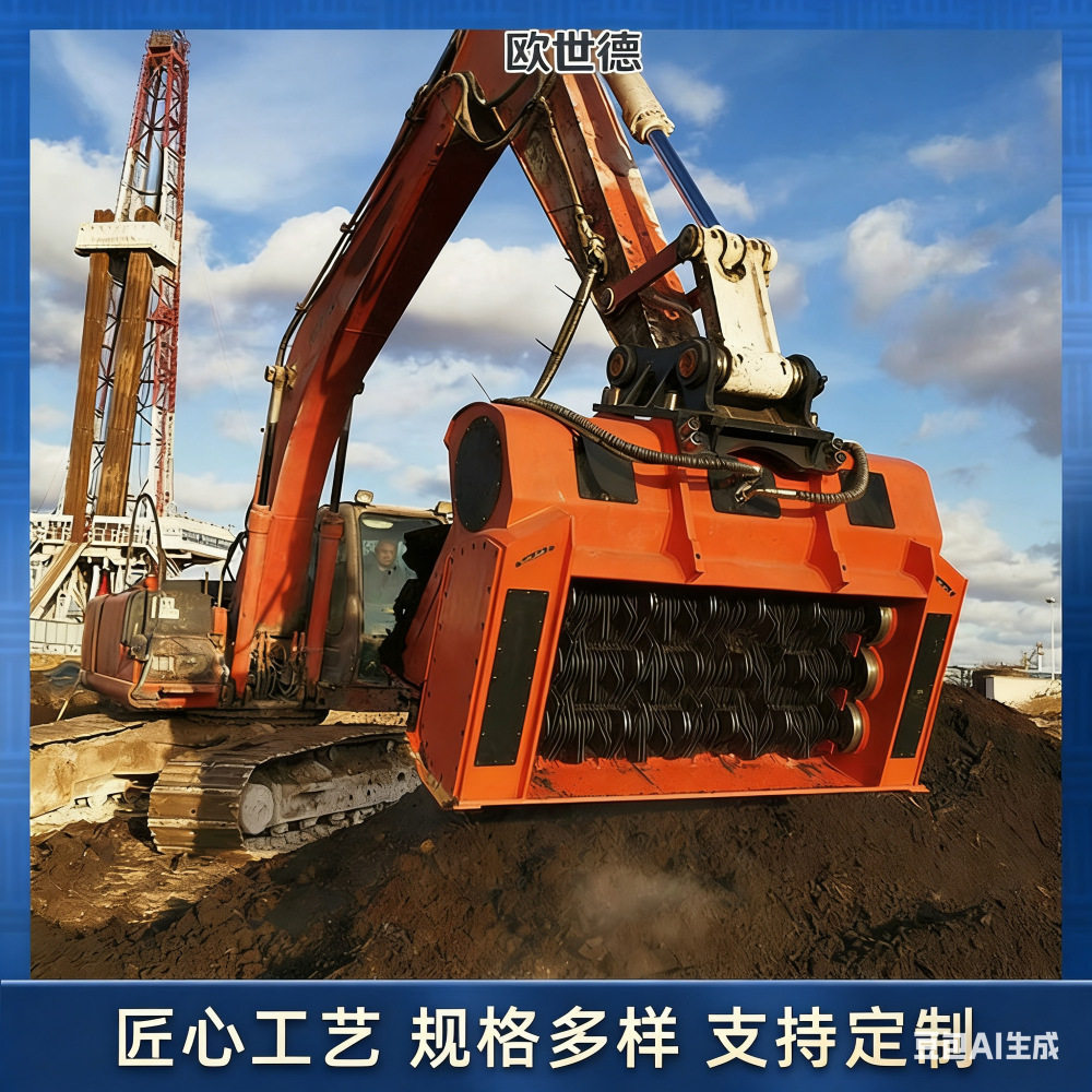 Robi挖机破碎筛多功能筛分斗