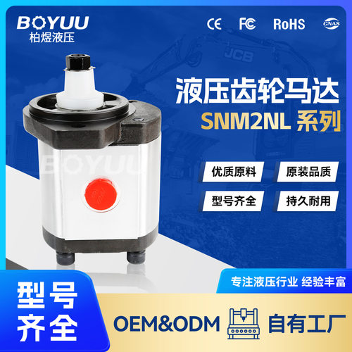 SNM2NL022BN06BAL6E4E5PRYANNNAN齿轮泵  用于环卫设备  工程制造