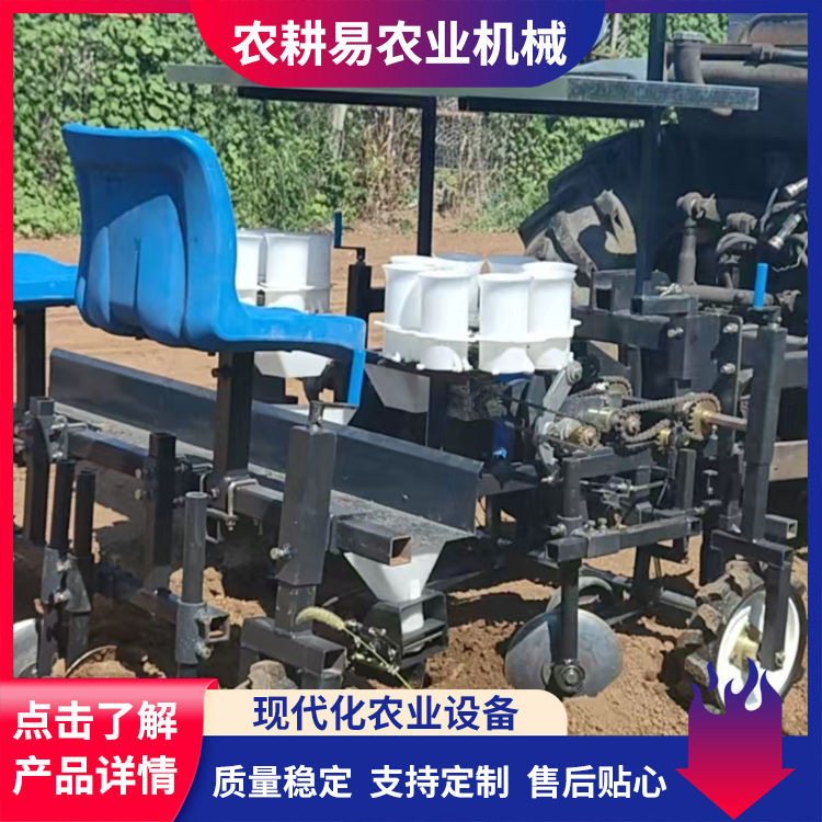 秧苗栽植机现代农业自动移栽机适合钵体苗速度较快 栽苗机厂家