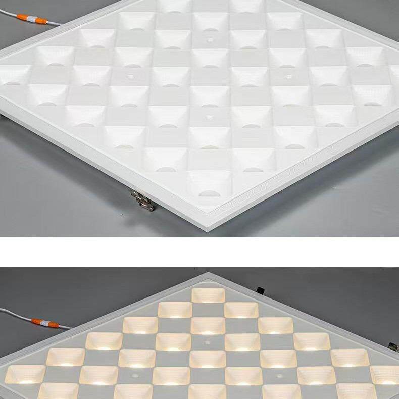 非利浦LED灯盘面板灯格栅灯嵌入式灯具防眩光UGR600600工程格子