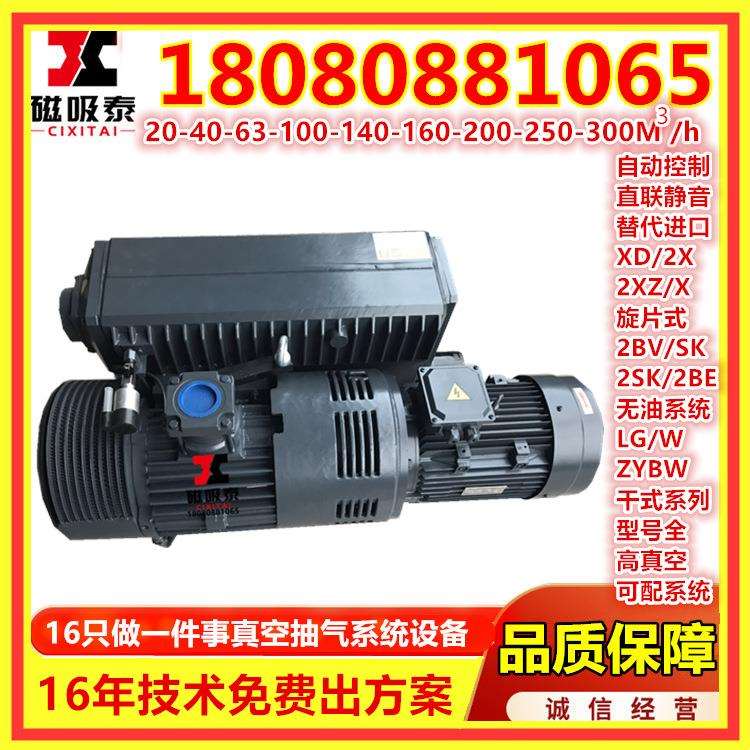 真空泵旋片式廊坊XD100型真空泵真空抽气系统机组维修/保养