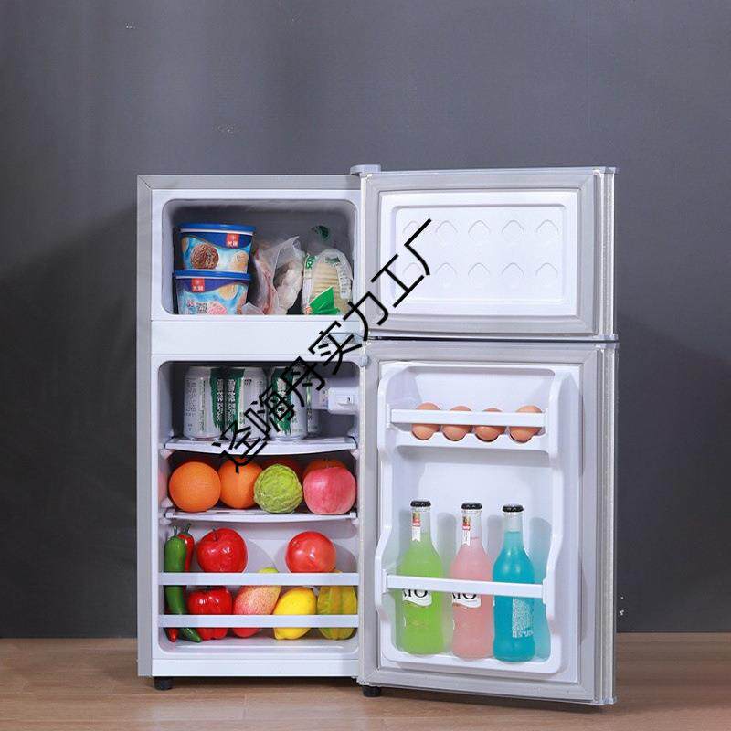 冰箱家用双门小型二人迷你冰柜冷冻冷藏宿舍租房节能