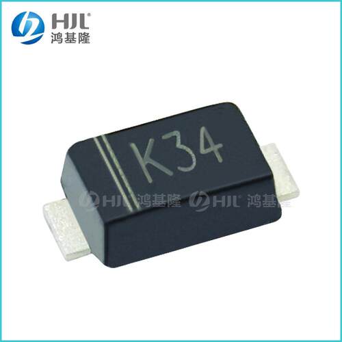 超薄贴片肖特基二极管DSK34SOD-123丝印K34体积1206SS341N5822