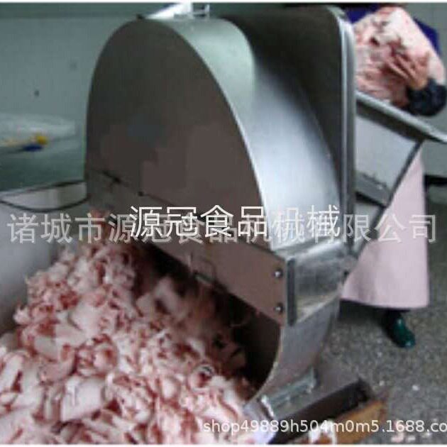 供应全自动多功能猪牛羊肉切片机 圆盘式冻肉刨肉机 厂家供应