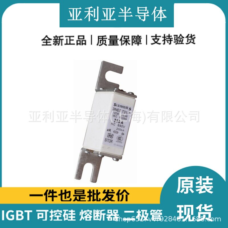 陶瓷熔断器3NE8731-1自恢复熔断器熔断器底座原厂原标新批次
