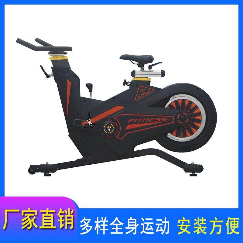 超静音磁阻健身车室内健身房磁控单车智能动感单车