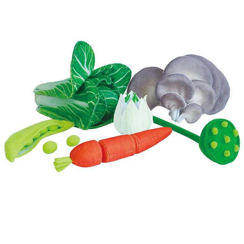 幼儿园早教益智过家家玩具仿真蔬菜布艺布质水果蔬果仿真玩具手工