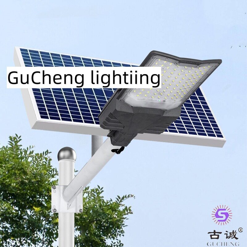 太阳能路灯三面灯公园别墅小区照明天黑自动亮太阳能灯钉墙庭院灯