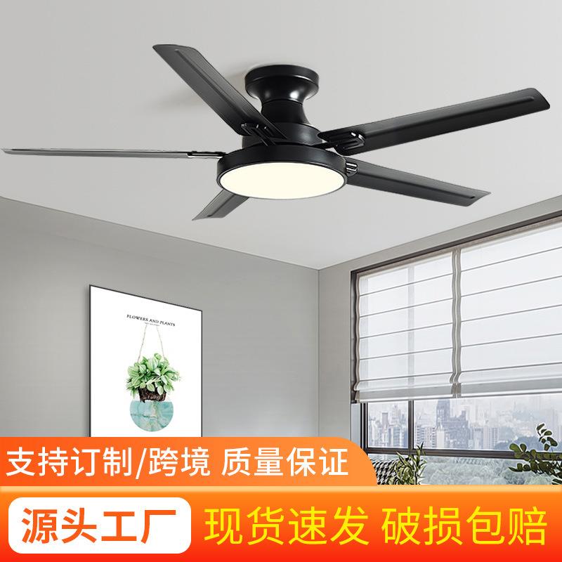 工厂直销56寸大风力吊扇灯餐厅客厅吸顶风扇灯卧室静音电风扇吊灯