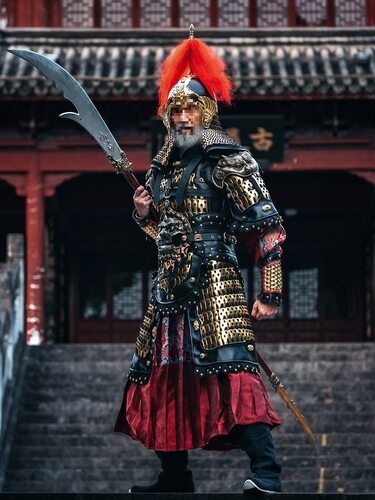 杨六郎耀金扎甲分体宋明制-温陈华甲胄铠甲盔甲真人可穿其他