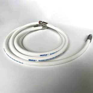 GREATFLEX白色高温高压蒸气管双层编织卫生级专用BD40工厂