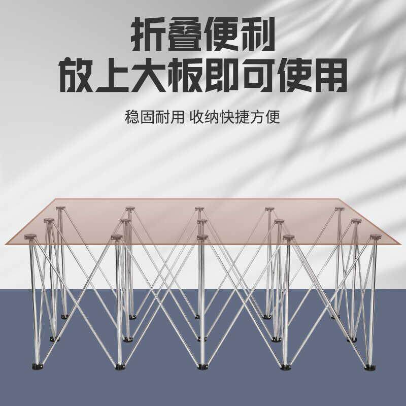 新款蜘蛛腿木工工作台锯台便携架子折叠可移动伸缩支架摆地摊装修