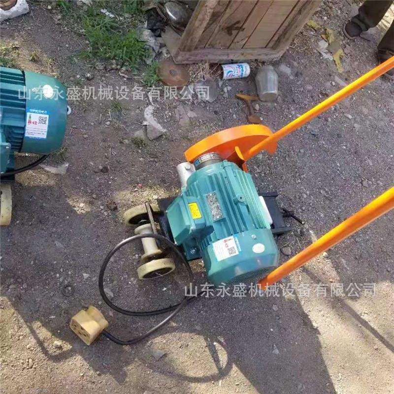 DQG-4电动钢轨切割机4KW手提便携式切轨机双向摇摆式电动锯轨机