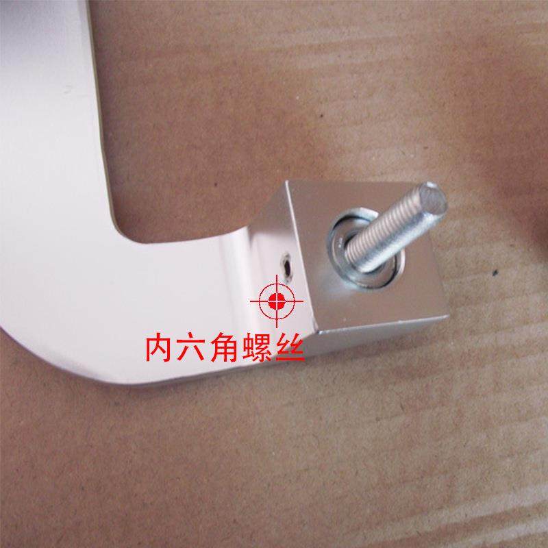 玻璃门太空镁铝大拉手房间浴室门铝拉手玻璃门实心铝把手直销