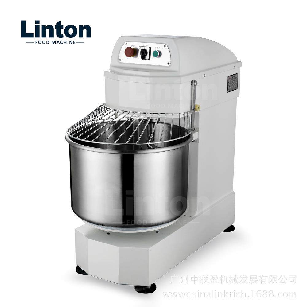 商用双速双动不锈钢料桶搅拌器米面机械设备揉面机和面机全自动