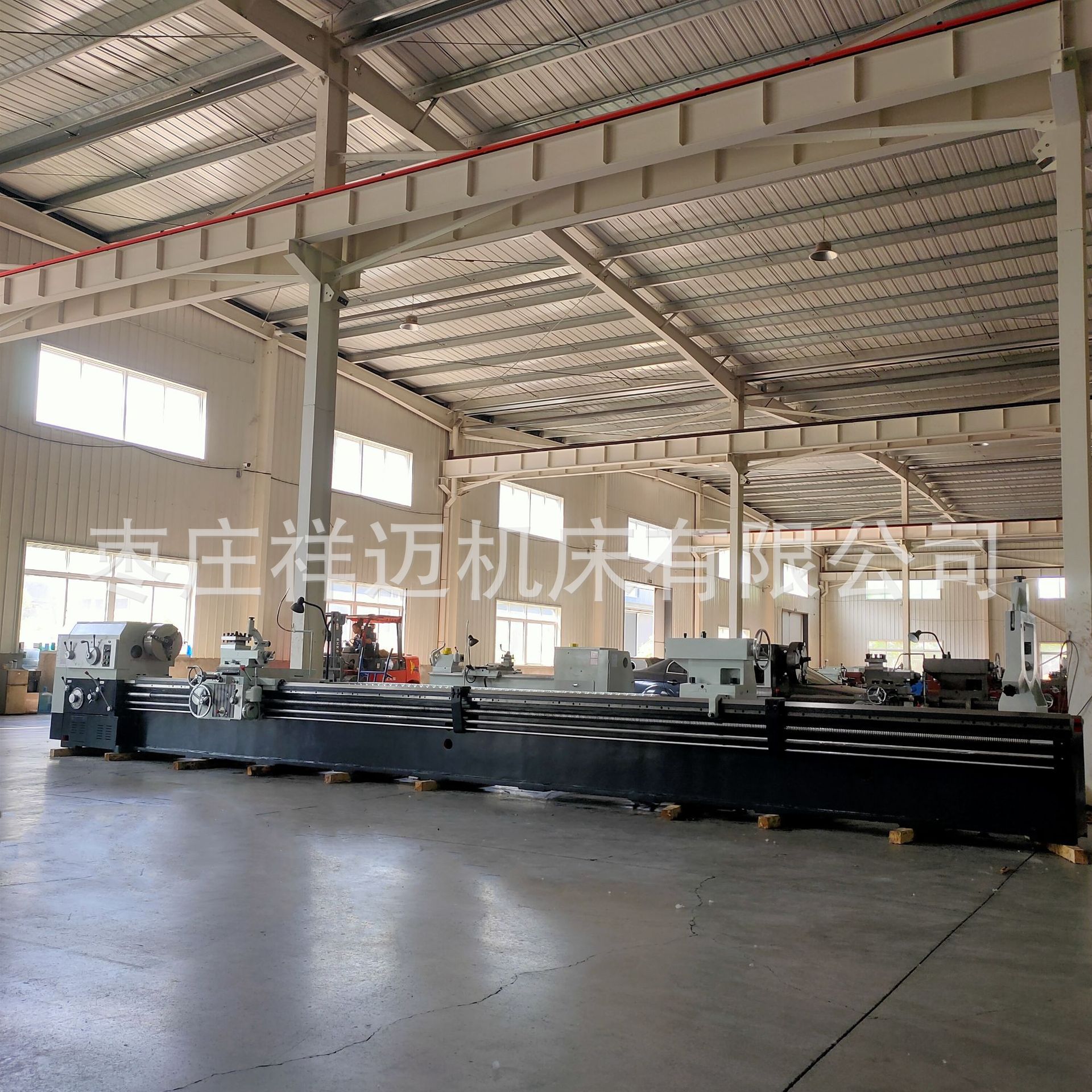 CW6180车床实体制造结合面刮研