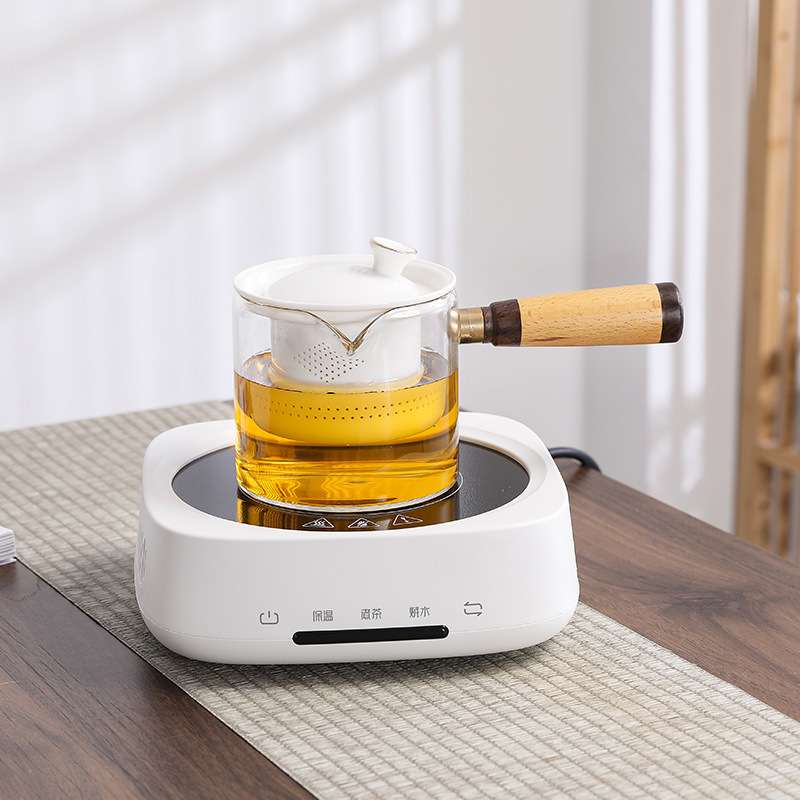 帝依新款触摸电陶炉煮茶炉家用静音迷你烧水壶玻璃陶瓷铁壶煮茶器
