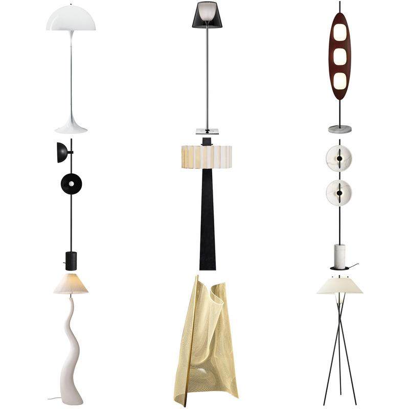 落地灯客厅极简设计师北欧艺术现代简约卧室床头灯样板房间灯具