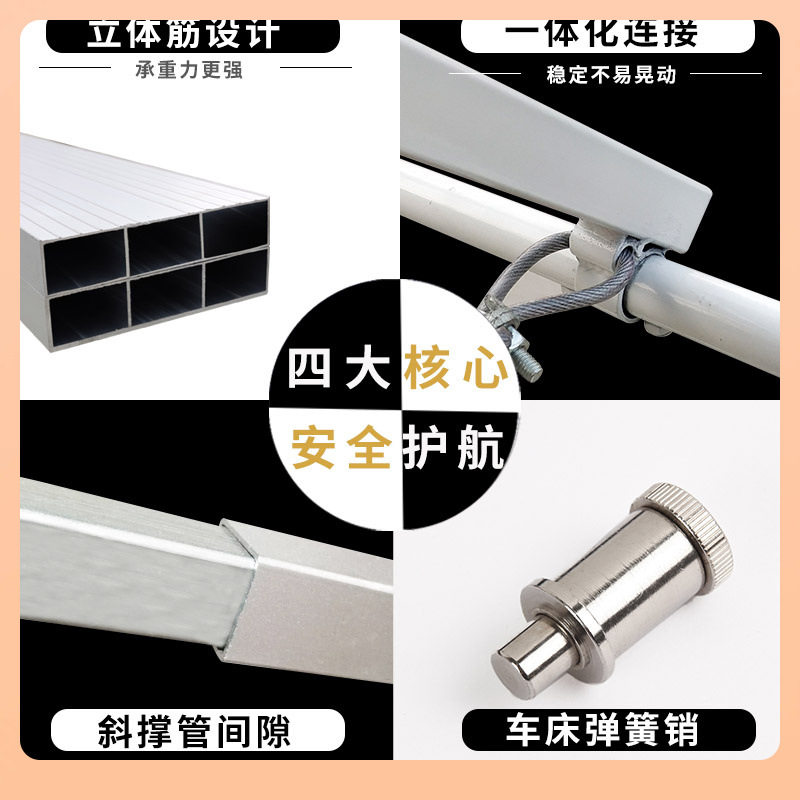 ?承重梯铝合金马凳 折叠升降加厚刮腻子室内装修梯脚手架