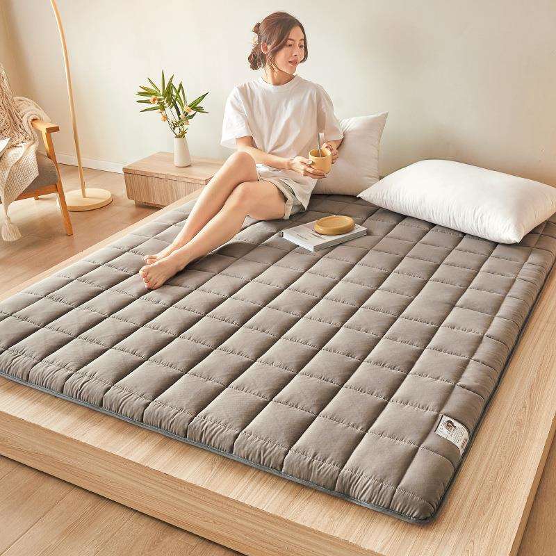 磨毛抗压硬质棉绗缝抗压床垫成人儿童学生床垫四季通用款