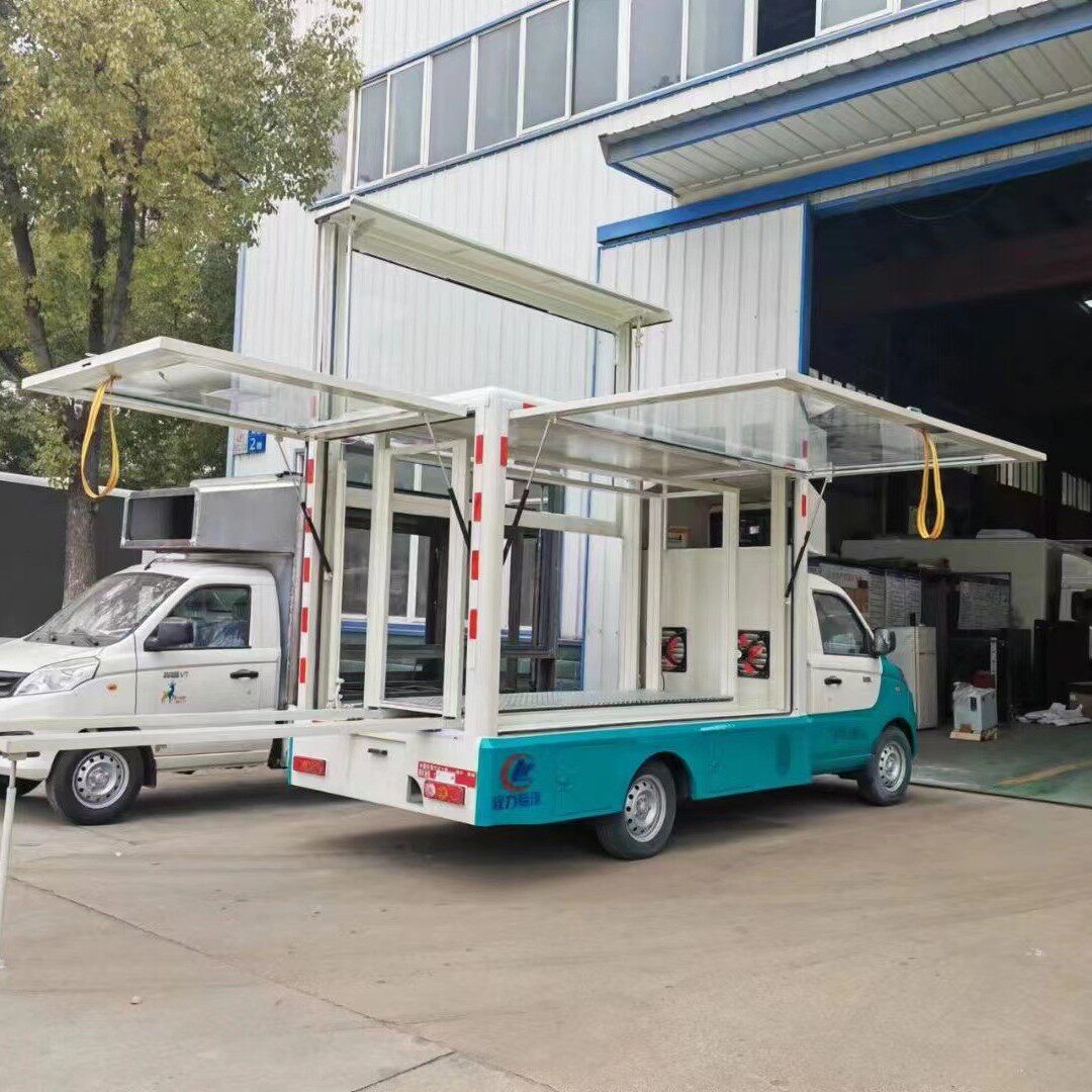 广东流动摆摊多功能展示售卖车