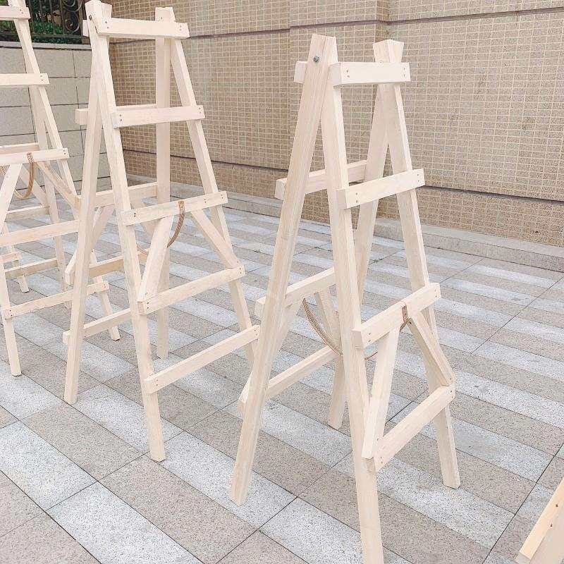 ll白松装修木梯子工地水电安装人字梯室内刷墙用折叠木头走路楼