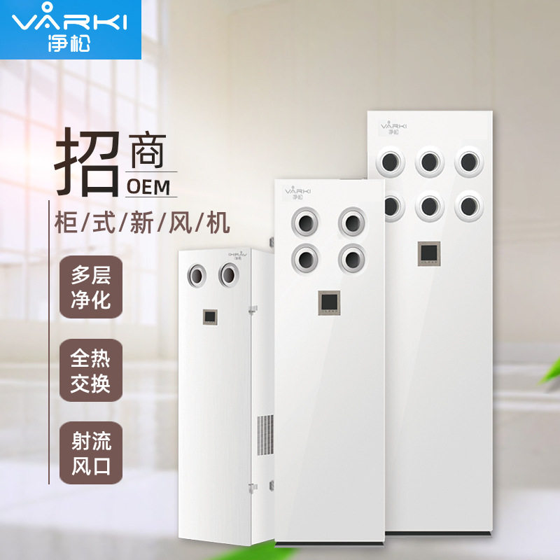 商用立柜新风全热双向流净化