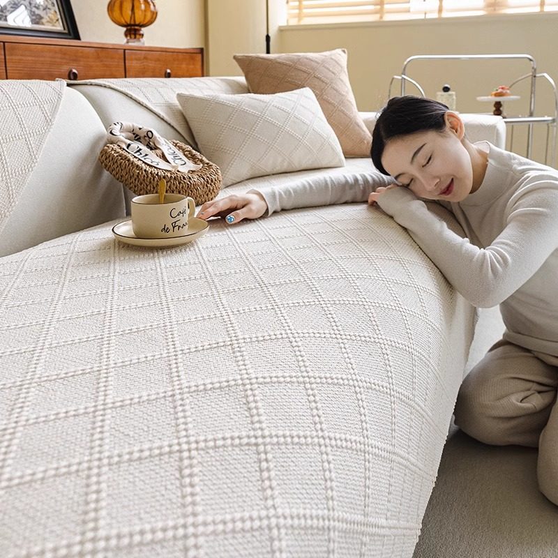棉麻沙发垫四季通用布艺亚麻防滑坐垫子现代简约高级感沙发套罩巾,居家布艺,沙发垫,淘宝优惠券,粉丝福利购,淘宝优惠卷