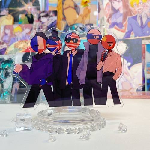 【幕醒森林】ch周边 国拟吧唧挂件钥匙扣立牌明信片CountryHumans