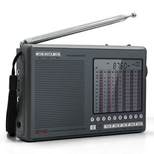 DE1103短波收音机全波段收音机老人调频小型数字老 德劲 DEGEN
