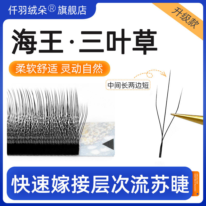 海王三叶草睫毛长短穿插不散根