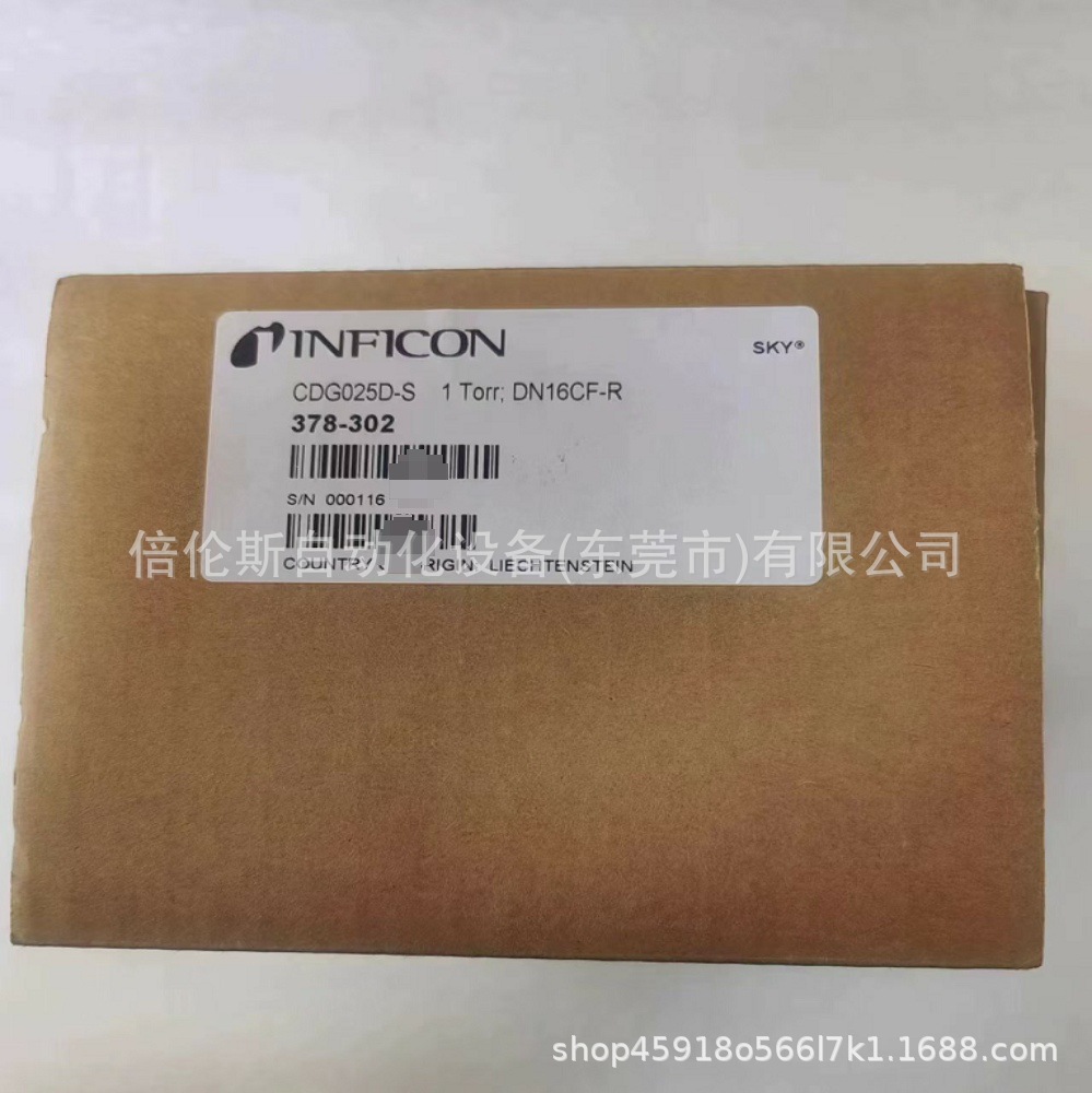 DN16CF-R   378-302  英福康真空计 CGD025D-S 1TOrr 全新 现货
