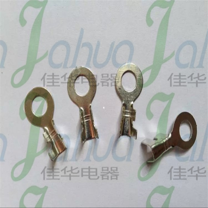 DJ431 -4.2A 圆形插簧 汽车接插件 圆形铜端子 0.8平方