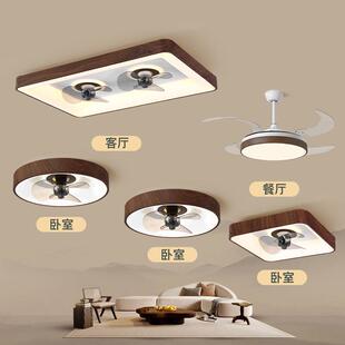 新中式风扇吸顶灯客厅主灯中古风卧室灯餐厅全屋灯具套餐2025新款