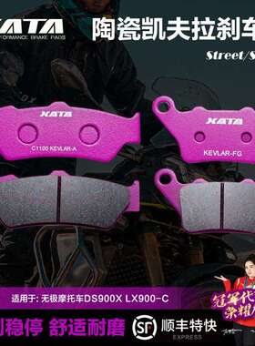 XATA陶瓷刹车片隆鑫无极摩托车DS900XLX900-C碟刹皮制动片配件