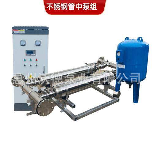 供应11kw管中泵惠沃德WD-GZ40-64全自动变频低噪音二次给水设备