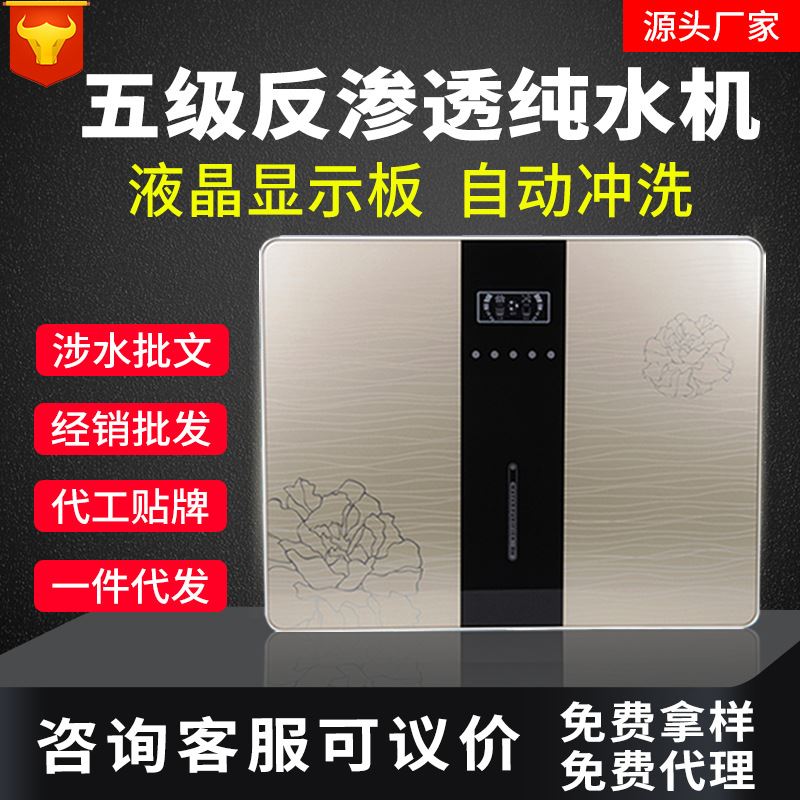 苹果六代净水器家用除水垢反渗透纯水机五级过滤直饮龙头饮水机