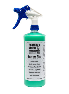 美国穷小子Gloss快速养护Poorboy's World光泽QD喷蜡Spra波仔世界