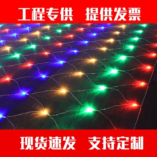 led渔网灯闪灯串灯满天星