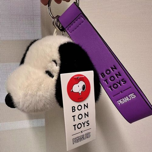 snoopy史努比毛茸茸钥匙扣玩偶