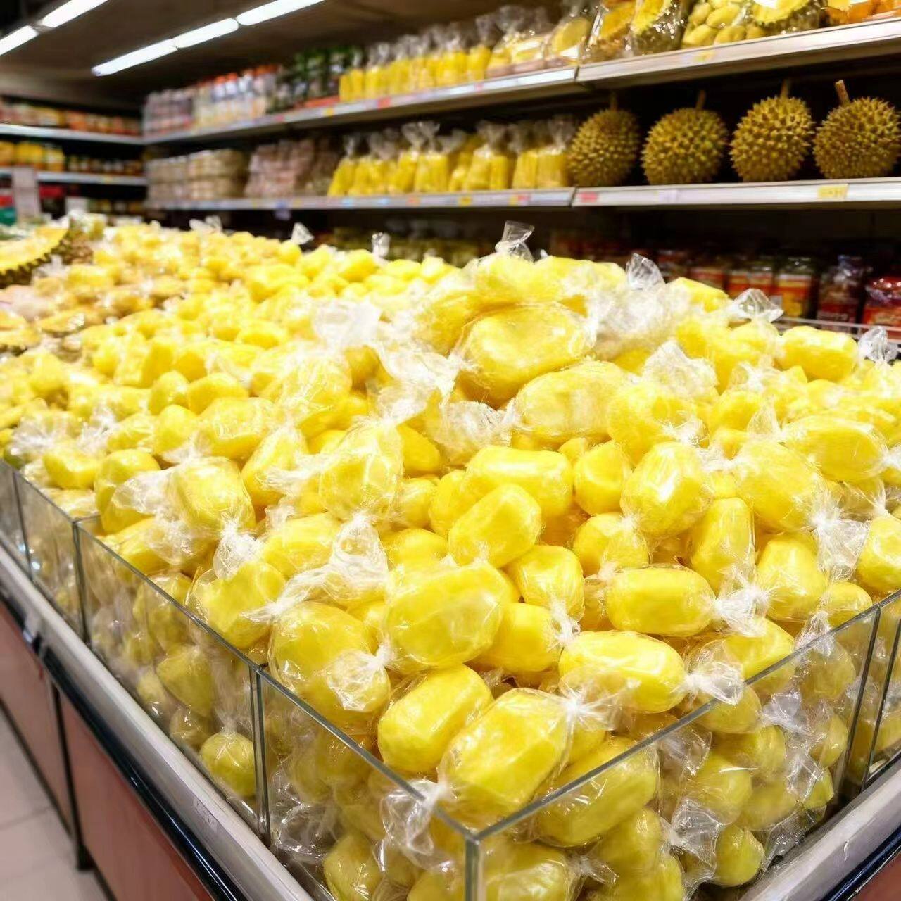 新店特价】正宗泰国风味特浓榴莲糖果喜糖年货水果糖好吃的零食