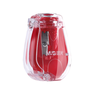 晨光儿童迷你卷笔刀削笔刀幼儿园学生专用转笔刀铅笔削笔器小型便携式手动铅笔刀削笔器大口径多功能旋笔刀