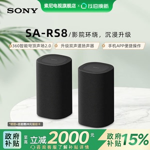Sony/索尼 SA-RS8 后置环绕音箱 家庭影院 适配A9000 A8000 A3000