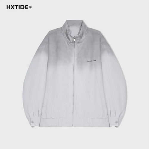 HXTIDE中国狐轩春季立领男夹克