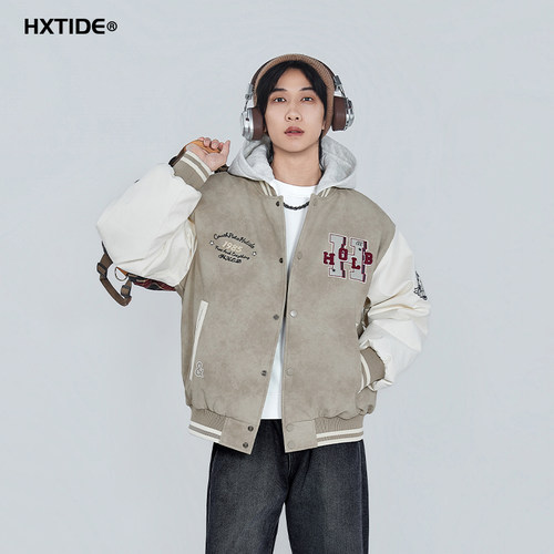 HXTIDE中国狐轩冬季短款羽绒服