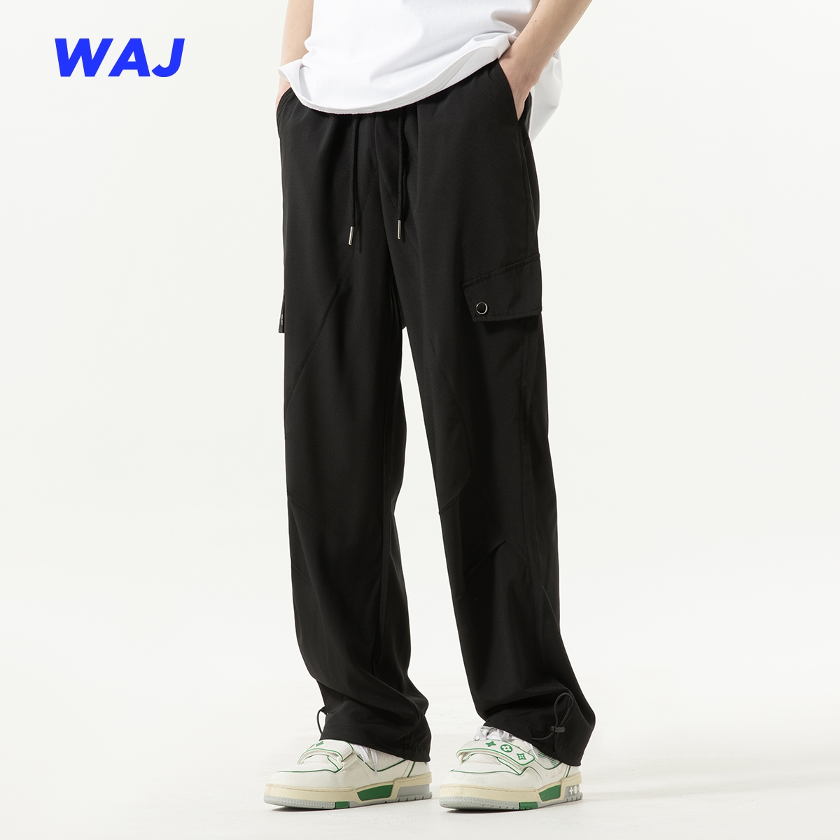 夏季冰丝速干ins潮流宽松休闲裤