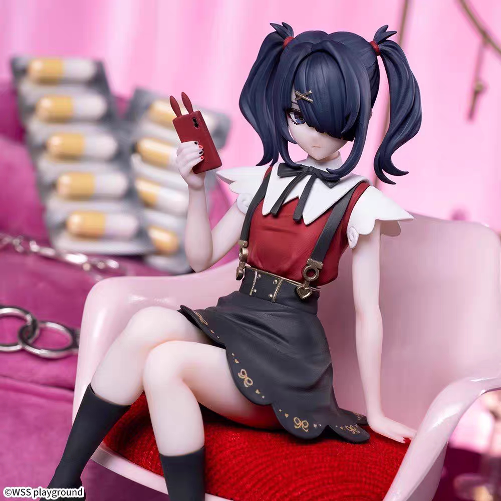 主播女孩重度依赖糖糖手办美少女