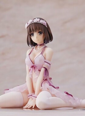 动漫路人女主加藤惠手办美少女