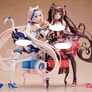 动漫二次元native手办猫娘乐园香子兰和巧克力美少女收藏模型景品